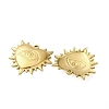 304 Stainless Steel Pendants STAS-Z142-01G-01-2