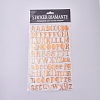 Waterproof Plastic Decorations Stickers X-AJEW-WH0104-97F-1