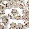 Sparkling Acrylic Rhinestone Round Beads OACR-NH0002-01A-05-2