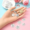 20Pcs 10 Style Tibetan Style Alloy Pendants FIND-YW0004-89-5