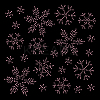 Snowflake Pattern Hotfix Rhinestones DIY-WH0430-205E-1