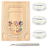 Rectangle Wood Bracelet Design Boards TOOL-YW0001-39-1