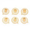 304 Stainless Steel Stud Earring Findings LS-STAS-S079-32A-3