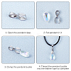 DIY Pendant Necklaces Making Kits DIY-UN0001-69-5