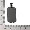 304 Stainless Steel Pendants STAS-C105-06EB-3