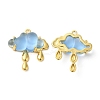 Translucent Resin Pendants KK-C023-04B-1