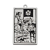 Non-Tarnish 201 Stainless Steel Pendants LS-STAS-S105-LA211-20-1
