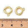 Brass Micro Pave Clear Cubic Zirconia Enhancer Shortener Bails CU-CBA6938-20G-01-3