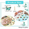 60Pcs 12 Colors Alloy Enamel Pendants FIND-CJ0011-13-8