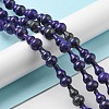 Natural Lapis Lazuli Beads Strands G-C039-A06-2