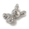 Non-Tarnish 304 Stainless Steel Pendants LS-STAS-L022-233P-2