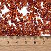 Spray Painted Glass Seed Beads SEED-F005-05A-05-4