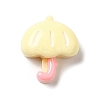 Opaque Resin Cabochons RESI-C036-04J-1