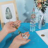 2Pcs 2 Styles Glass Window Hanging Suncatchers HJEW-OC0001-45-3
