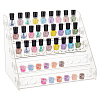 5-Tier 45-Hole Acrylic Lipstick Display Stands ODIS-WH0030-34-2