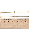 304 Stainless Steel Round Snake Chain Necklaces STAS-G244-88B-G-4