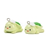 Cute Opaque Resin Pendants RESI-I345-01P-01-1