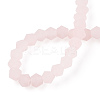 Imitation Jade Frosted Glass Bead Strands EGLA-A039-J2mm-MD07-4