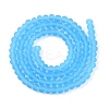 Transparent Glass Beads Strands EGLA-A044-T4mm-MD08-3