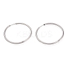 Non-Tarnish 304 Stainless Steel Huggie Hoop Earrings EJEW-L256-02H-P-1
