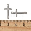 201 Stainless Steel Pendants STAS-I330-003P-3