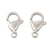Brass Lobster Claw Clasps KK-U056-01P-1