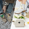 24Pcs 6 Styles Bees Alloy Enamel Shoe Charms HJEW-CP00012-4