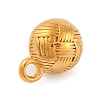304 Stainless Steel Charms STAS-Z077-05G-2