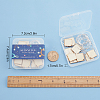 DIY Rhombus Wine Glass Charm Tags Making Kit DIY-SC0018-63-7