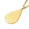 304 Stainless Steel Pendant Necklaces LS-NJEW-C017-01G-1