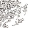 SHEGRACE Brass Rose Charms XGR0164P-105P-1