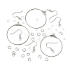 67Pcs 4 Styles 304 Stainless Steel Wire Pendants FIND-FS0002-29-2