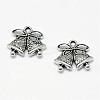 Tibetan Style Alloy Charms TIBE-S301-032AS-RS-1