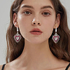 24Pcs 304 Stainless Steel Hoop Earring Findings FIND-SC0017-16B-4