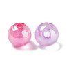 Transparent Acrylic Beads X-OACR-Z013-20-3