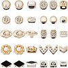 ABS Plastic Slide Charms OHAR-NB0001-23-1