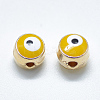 Alloy Enamel Beads ENAM-S117-01C-2