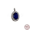Rhodium Plated 925 Sterling Silver Pendants STER-K176-01P-1