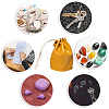 Leather Coin Storage Drawstring Bucket Bags AJEW-WH20064-95A-4