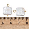 Natural Freshwater Pearl Keshi Pearl Pendants STAS-D378-04G-3