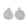 Non-Tarnish 304 Stainless Steel Pendants LS-STAS-K242-08P-1