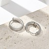 304 Stainless Steel Hoop Earrings for Women EJEW-C096-62P-5