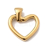 304 Stainless Steel Pendants STAS-B094-37G-1