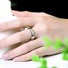 Exquisite Brass Czech Rhinestone Finger Rings for Women RJEW-BB02112-7-5