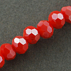 Electroplate Glass Beads Strands EGLA-R018-4mm-3-2