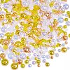 1 Bag Half Round Cabochons Set FIND-CP0003-17-1