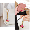 2Pcs Acrylic & Resin Imitation Pearl & Alloy Pendant Decorations HJEW-TAC0115-6