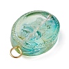 Transparent Glass Pendant X-PALLOY-JF02256-4