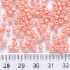 12/0 Baking Paint Glass Round Seed Beads SEED-S036-01A-17-3