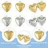 20Pcs 2 Colors Brass Locket Pendants KK-FS0001-88-3